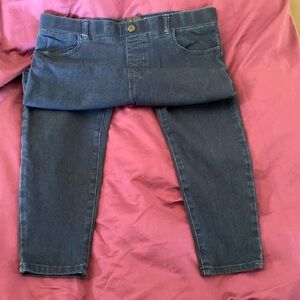 Betabrand - Jean/yoga pants- skinny leg- dark blue short petite